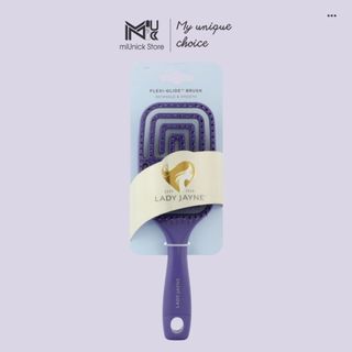 Lược chải tóc gỡ rối masage bản to Lady Jayne Flexi Glide Detangling Brush Large