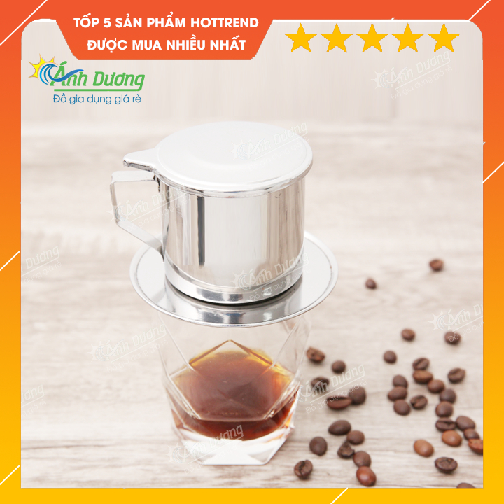 Phin pha cà phê inox cao cấp không gỉ