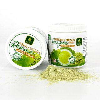 Bột đậu xanh rau má nguyên chất Sadu, siêu mịn, cung cấp chất xơ, hộp 250g