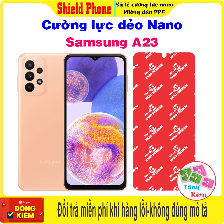 Cường lực dẻo bảo vệ màn hình điện thoại Samsung A23