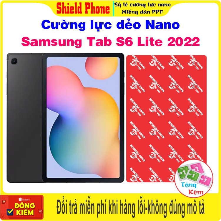 Cường lực dẻo bảo vệ màn hình Samsung Tab S6 Lite 2022 (S6Lite 2022)