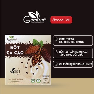 Bột ca cao nguyên chất Goce - 150g (15 gói x 10g) ST