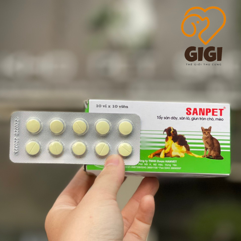 Viên nén g....i...u...n cho thú cưng chó mèo làm sạch hệ thống đường tiêu hóa - GiGi Pet Shop