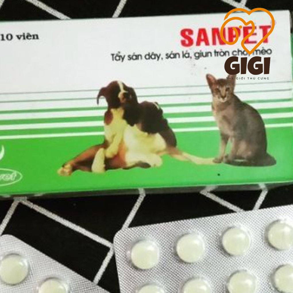 Viên nén g....i...u...n cho thú cưng chó mèo làm sạch hệ thống đường tiêu hóa - GiGi Pet Shop