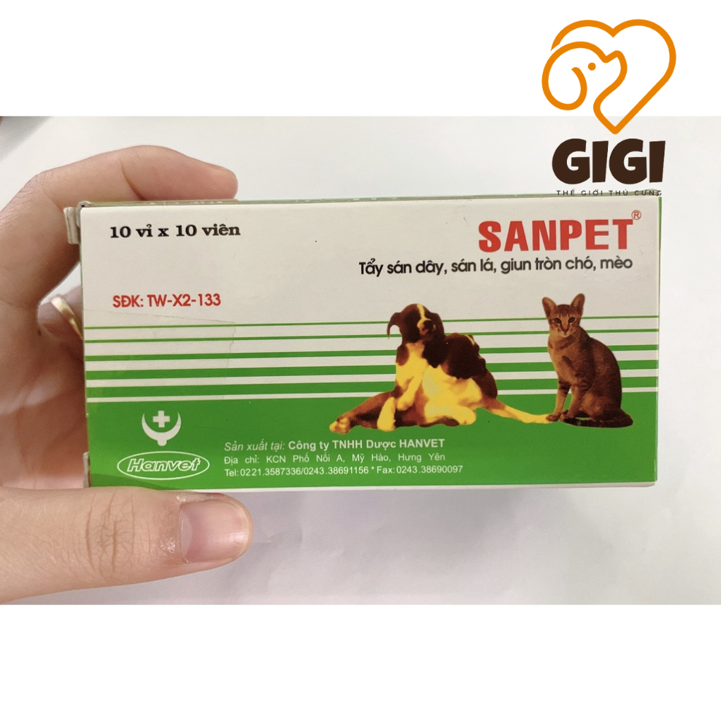 Viên nén g....i...u...n cho thú cưng chó mèo làm sạch hệ thống đường tiêu hóa - GiGi Pet Shop