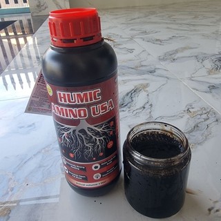 Phân bón humic amino usa kích rễ 1chai 1lit pha 800lit nước