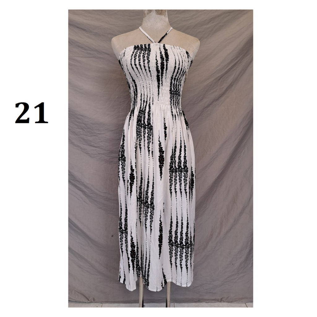 Đầm lanh thái, đầm cúp ngực, đầm ống