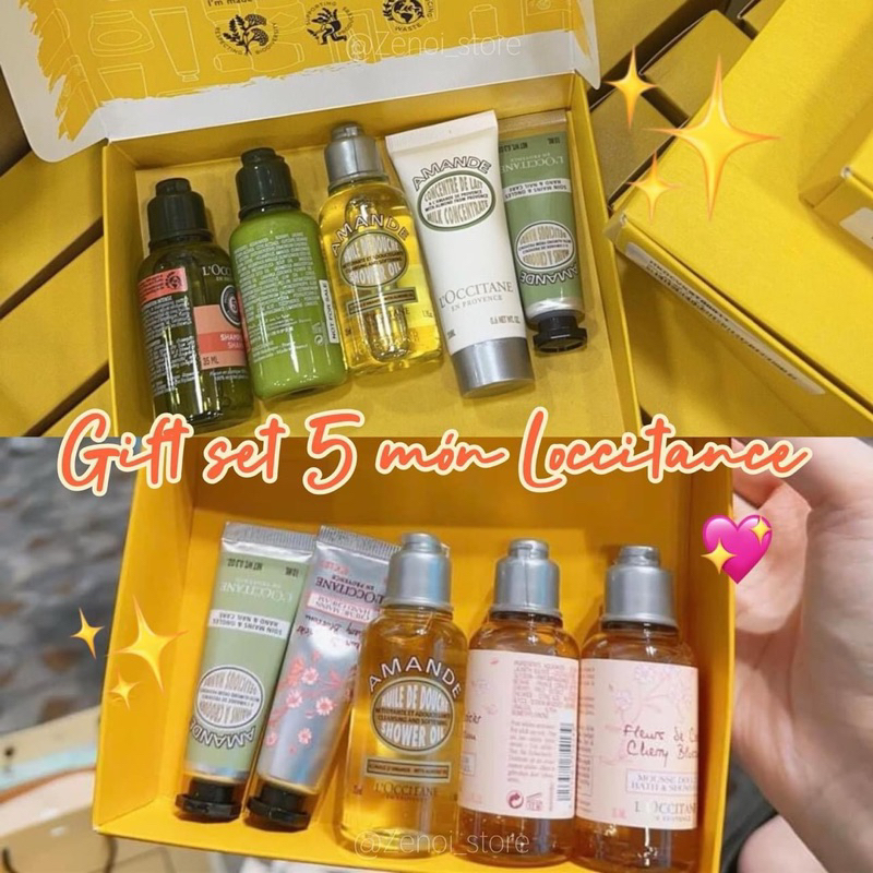 Set quà tặng kem tay Loccitance