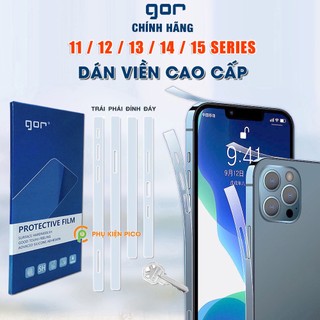 Dán viền iphone 14 pro max / iphone 13 pro max / iphone 12 / 11 pro max ppf tự phục hồi vết xước - dán viền iphone 15