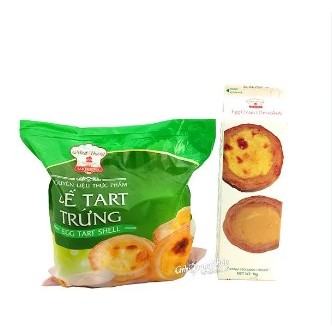 Combo Đế Bánh Tart Trứng và Kem Trứng Nhất Hương