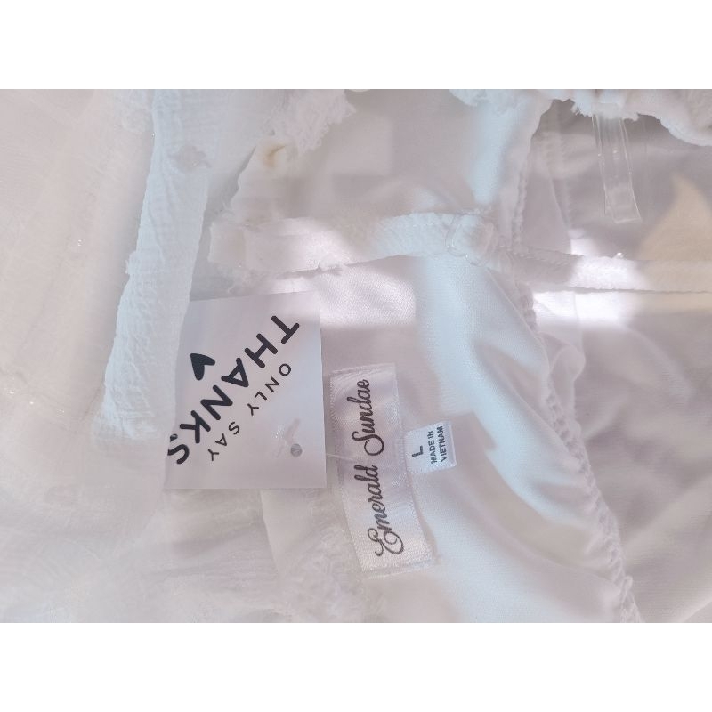 Đầm 2 dây đơn giản Emerald Sundae VNXK