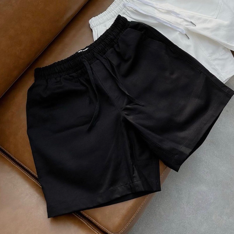 Short Kaki Unisex Basic
