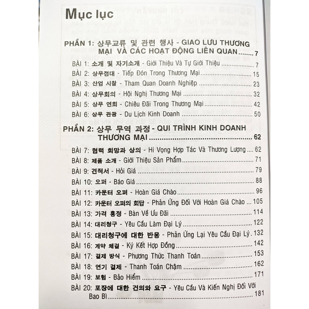 Sách - Giao tiếp tiếng Hàn trong kinh doanh thương mại