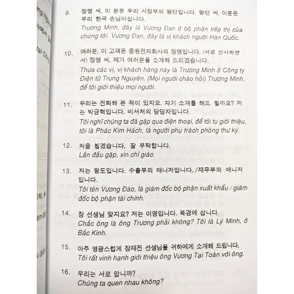 Sách - Giao tiếp tiếng Hàn trong kinh doanh thương mại