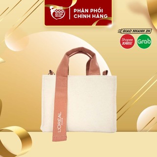 Túi Thời Trang L'oreal Canvas Màu Mộc