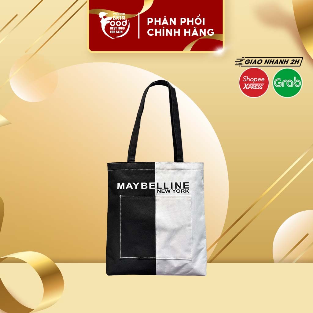 [HB Gift] Túi Tote Vải Bố Maybelline (HÀNG TẶNG KHÔNG BÁN)
