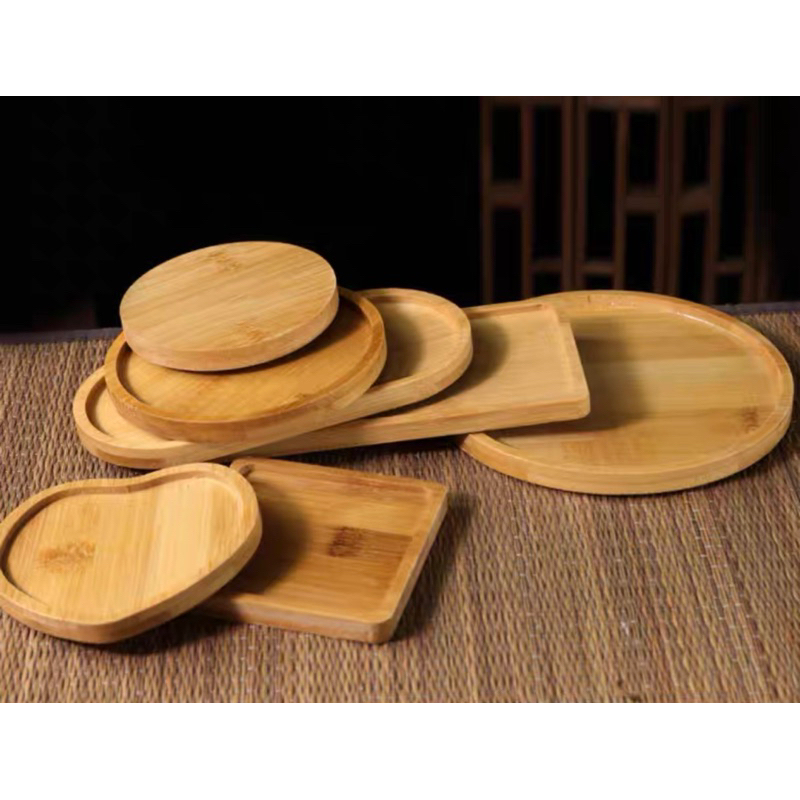 Khay lót cốc lót ly cà phê khay lót chậu cây decor,lót trà bánh
