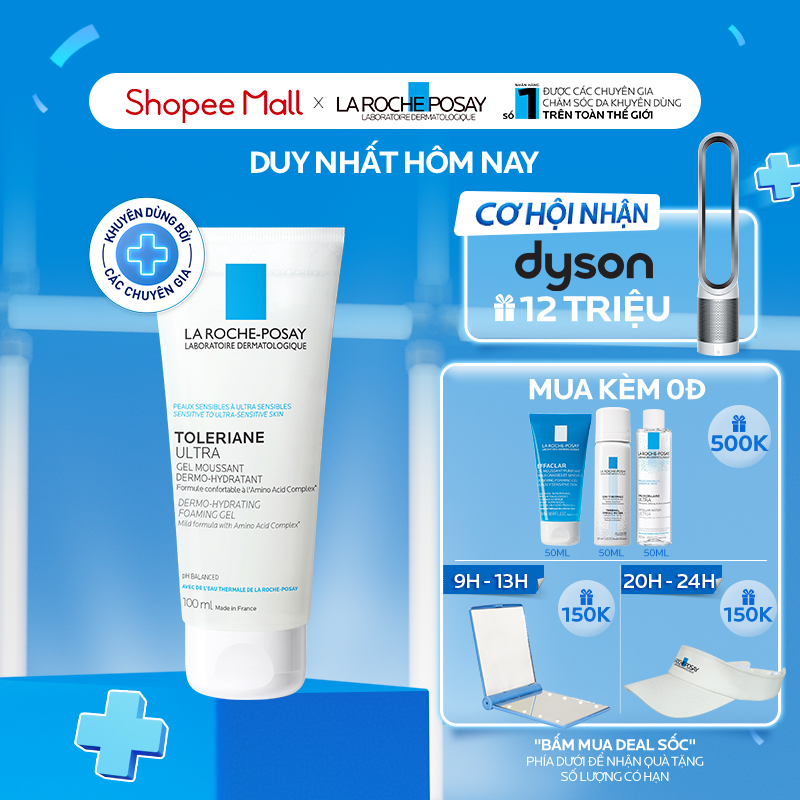 Sữa Rửa Mặt Dành Cho Da Quá Nhạy Cảm La Rocheposay