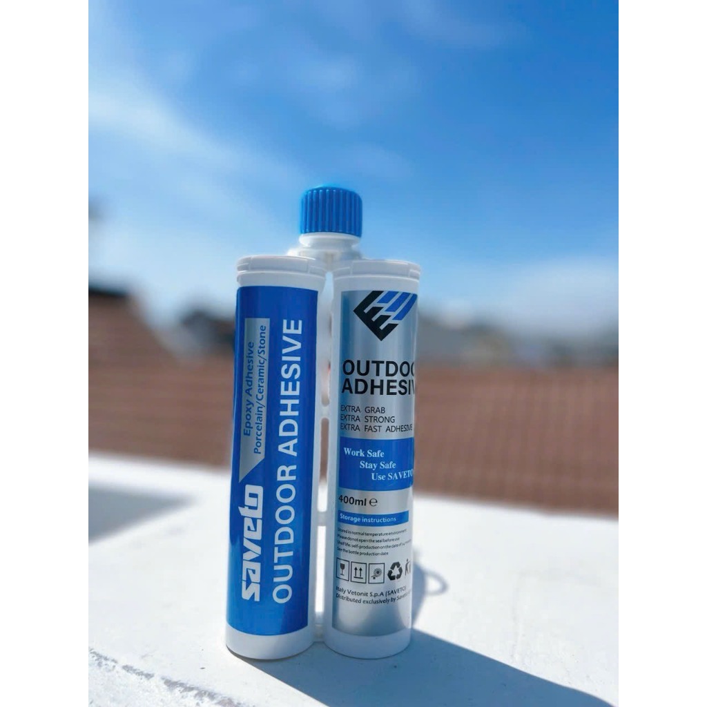 Keo Chà Ron Saveto Chống Thấm- Chống Phai Màu- Chống Bám Bẩn Gốc Epoxy Italia