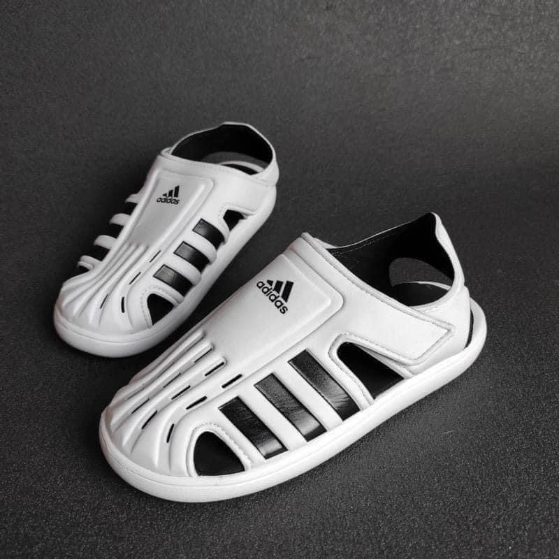 Dép Sandal Adi/das Kid White black FY6044 & GW0386 Authentic nhật bản