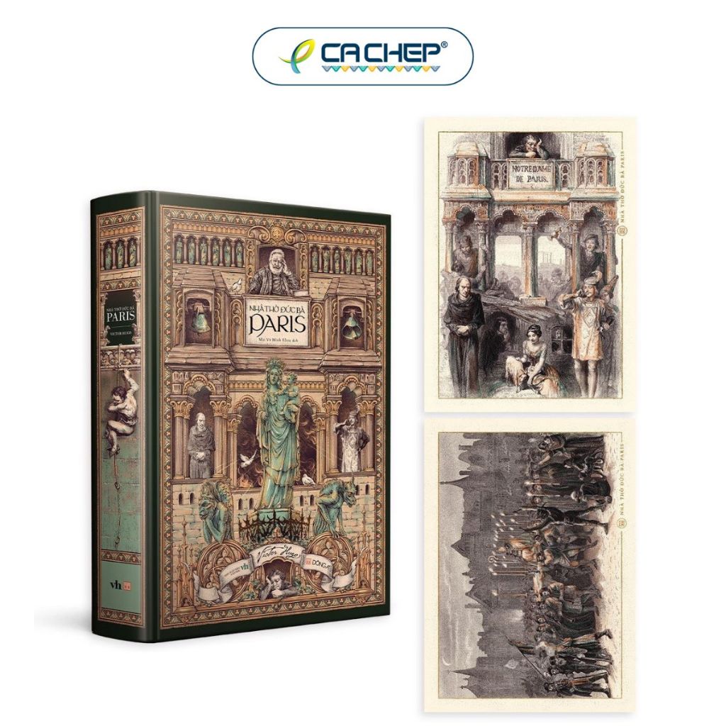 Sách - Nhà Thờ Đức Bà Paris - Bìa cứng