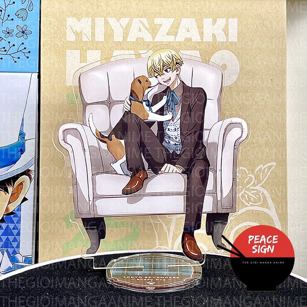 Mô hình standee TOKYO REVENGERS ver GHẾ TỰA 2 standee tượng acrylic anime mica chibi trang trí trưng bày