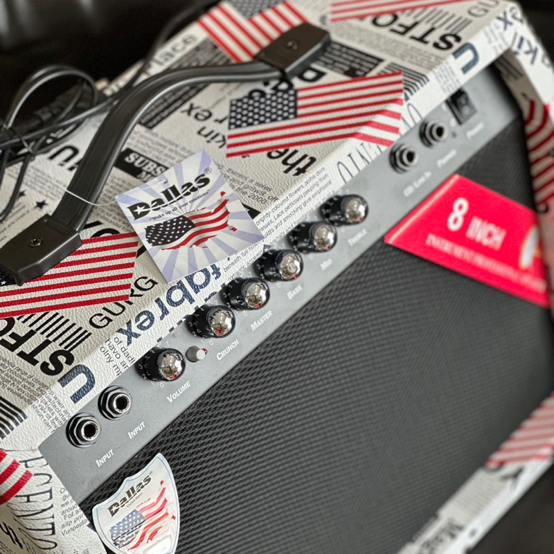 Amplifier Guitar điện giá rẻ Dallas DL30A/DL15A