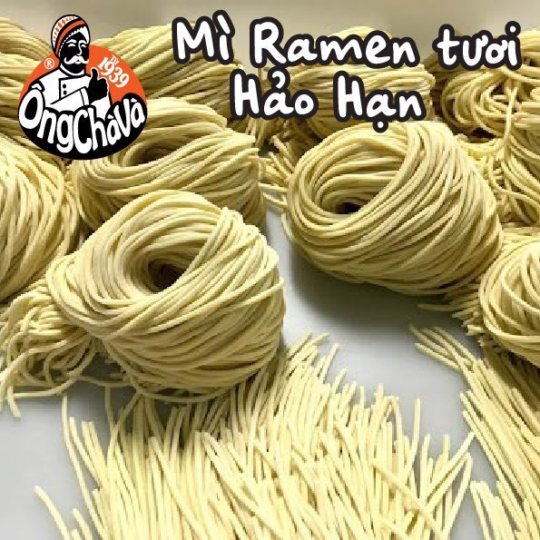 Mì Ramen Tươi Sợi Tròn Ông Chà Và 150g (Ong Cha Va Fresh Noodle)