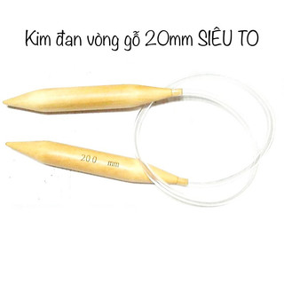 Kim đan vòng gỗ 20mm siêu to