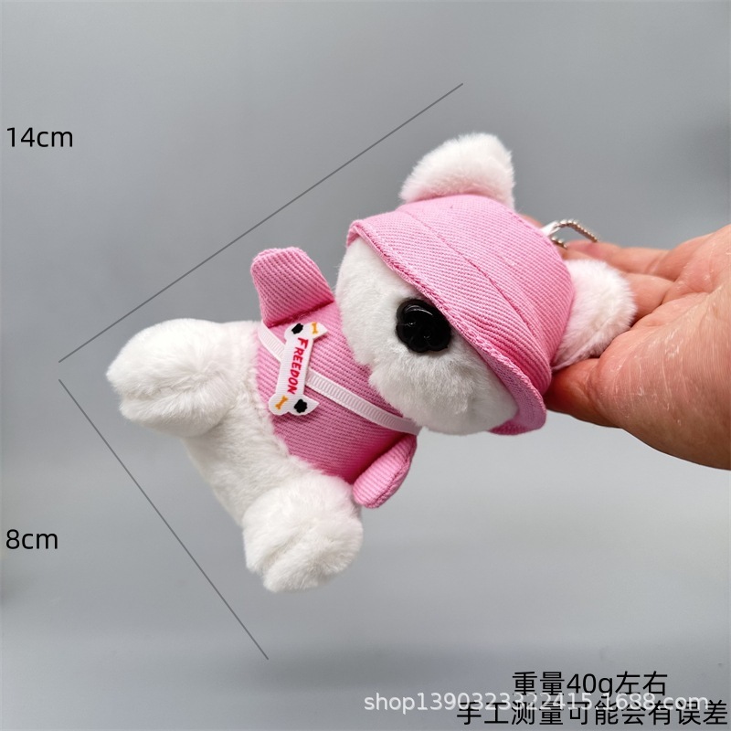 Móc Khóa gấu bông,móc khóa cute gấu bông đáng yêu treo balo túi xách