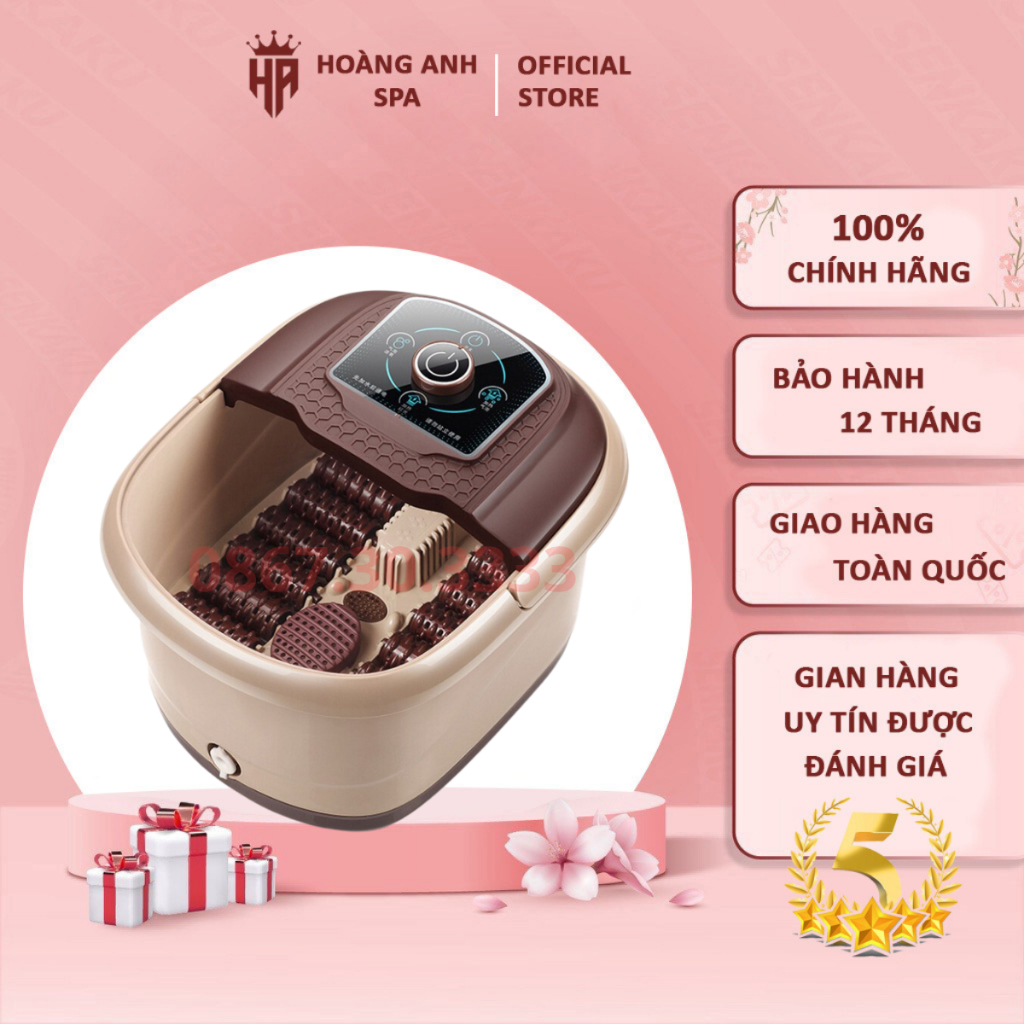 Bồn Ngâm Chân Không Tự Động, Bồn Ngâm Chân Hồng Ngoại Có Sục Khí | Bồn Massage Chân
