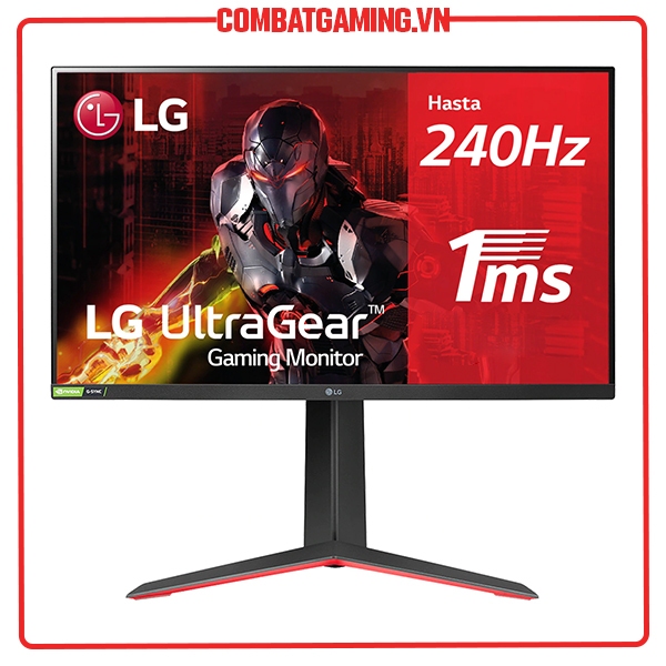 Màn Hình Gaming LG UltraGear 27GP750-B (27"/IPS/FHD/240Hz/1ms/G-sync Compatible) Hàng Chính Hãng