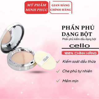 Phấn phủ nén cellio tặng kèm lõi phấn ⭐ có video hàng thật do shop tự quay ⭐