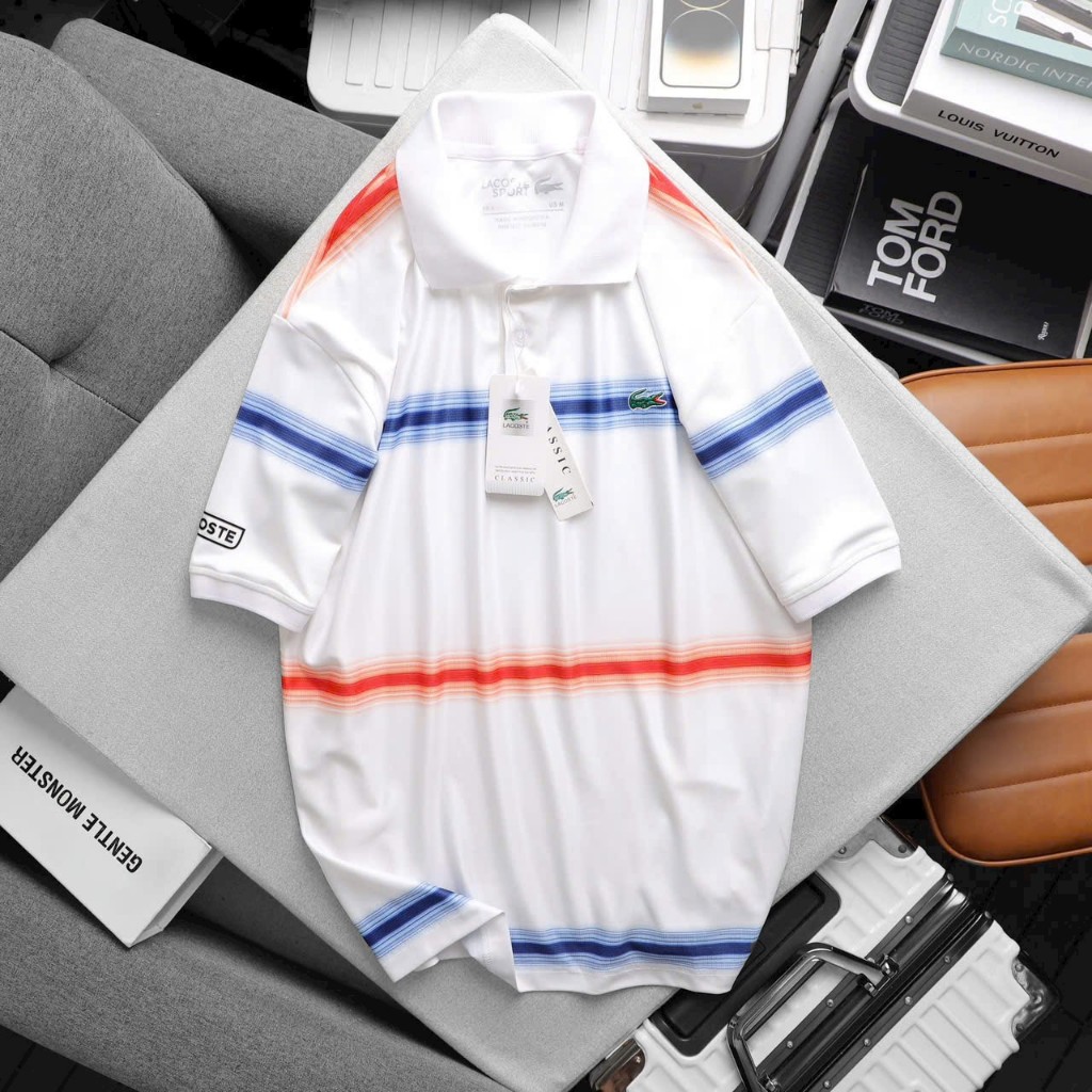 Áo POLO  nam cao cấp cổ bẻ thời trang chất vải cá sấu poly thun lạnh mềm mịn thoáng mátco giãn cao Shop Xuân Thủy