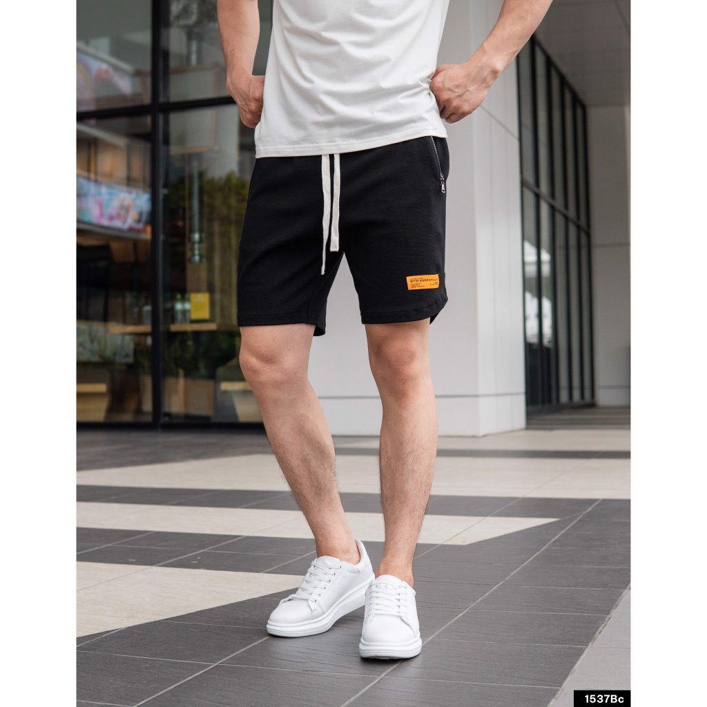 Quần Short Thể Thao Nam H2T Form Dáng Ôm Vừa Vặn, Chất Liệu Cotton Mềm Mịn, Thoáng Mát 1537