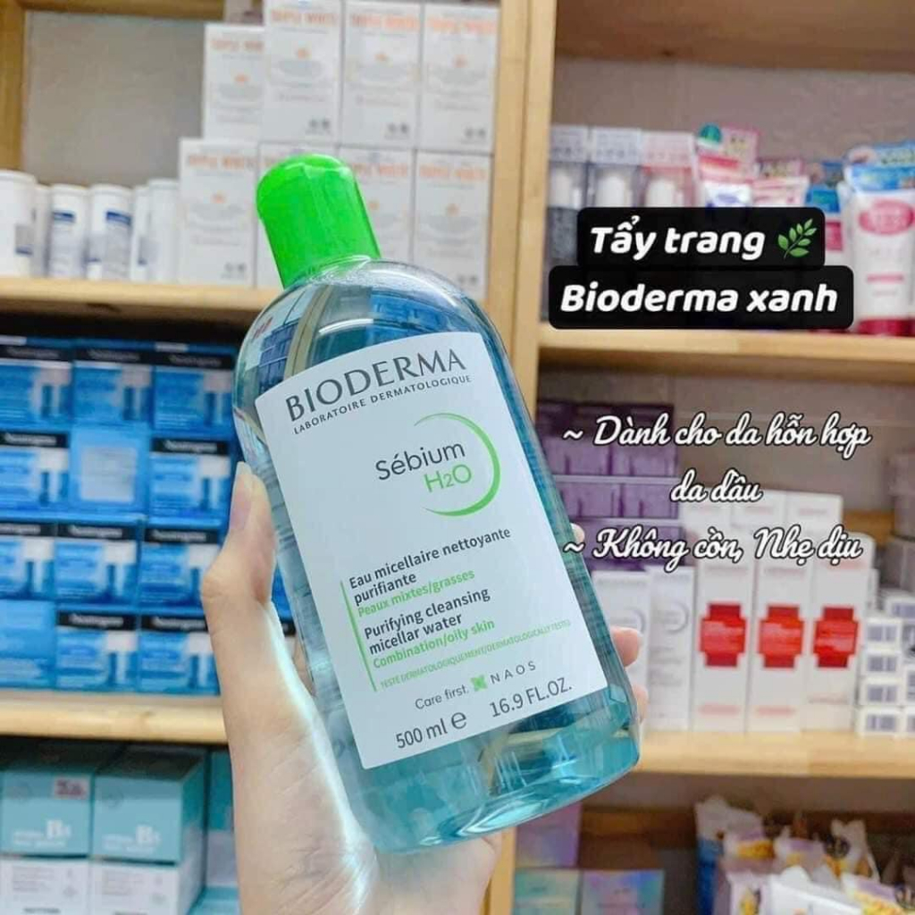Nước tẩy trang Bio bản Pháp 500ml