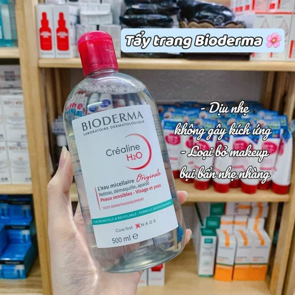 Nước tẩy trang Bio bản Pháp 500ml