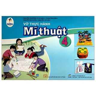 Sách vở thực hành mĩ thuật lớp 4 - cánh diều