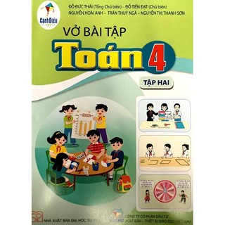 Sách bài tập toán lớp 4 tập 2 - cánh diều