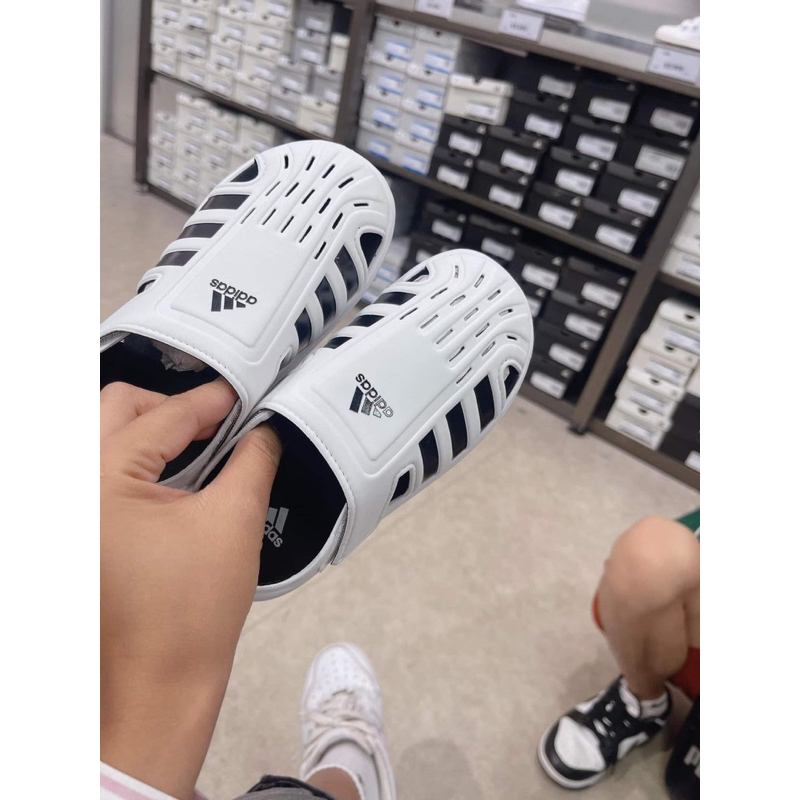 Dép Sandal Adi/das Kid White black FY6044 & GW0386 Authentic nhật bản