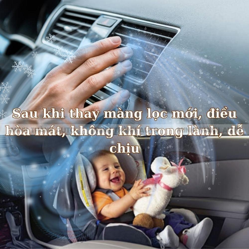 Lọc gió điều hoà, máy lạnh xe Toyota Wigo, Rush  mã OEM: 8856837010/88568BZ050 MINH THÀNH AUTO