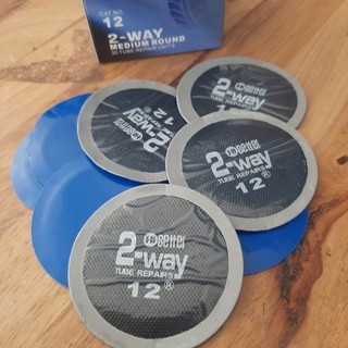Miếng vá lốp ô tô, xe máy 2way12, kích thước 60mm, hộp 30 miếng vá