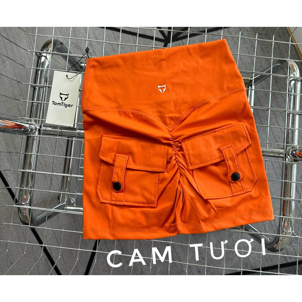 Quần Đùi Túi Hộp Chun Mông Thể Thao Tập Gym-Yoga-Aerobic ⚡️ Hàng Nhập Khẩu ⚡️