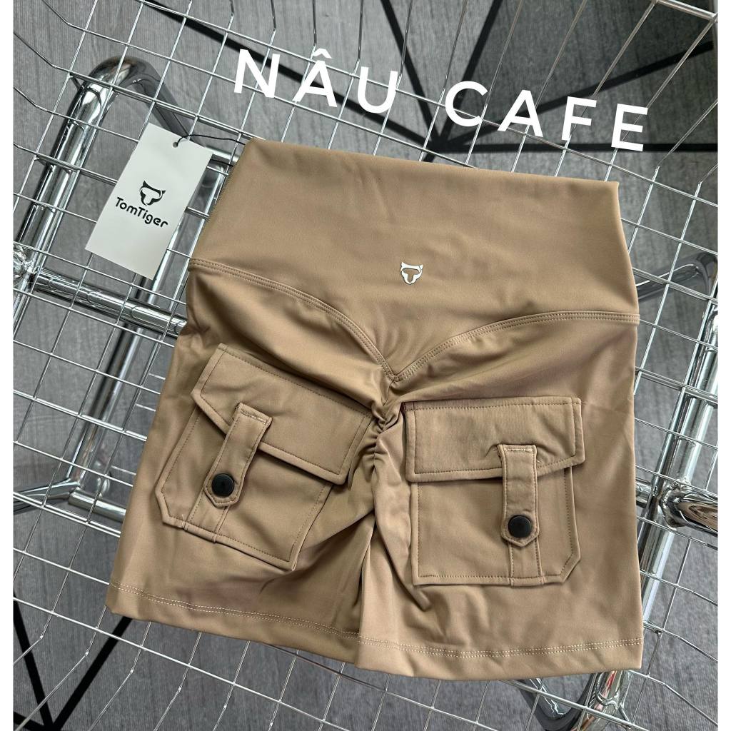 Quần Đùi Túi Hộp Chun Mông Thể Thao Tập Gym-Yoga-Aerobic ⚡️ Hàng Nhập Khẩu ⚡️