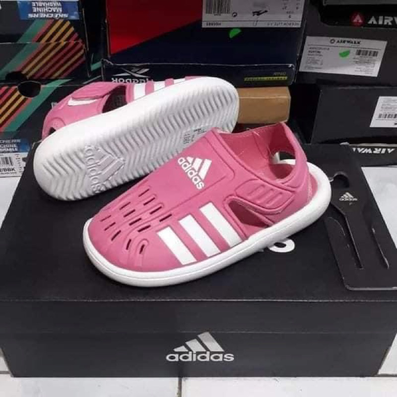 Dép Sandal Adi/das Kid White black FY6044 & GW0386 Authentic nhật bản