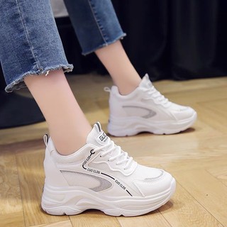 Giày nữ thể thao độn đế 8cm thời trang dáng AOI Mã B05-1