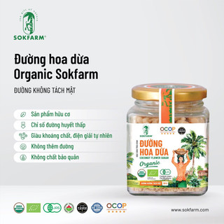 Đường Hoa Dừa Thuần Chay Ổn Định Đường Huyết Sokfarm Lolifood Cho Người Ăn Kiêng, Giảm Cân