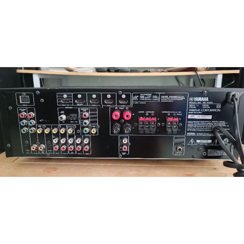 Amply số 7.1 HDMI yamaha có audio out