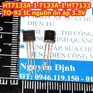 20 con HT7133A-1 7133A-1 LDO HT7133 7133 SOT-89 IC nguồn ổn áp 3.3V kde4303