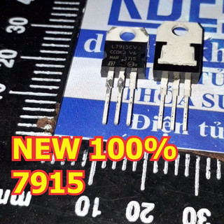 5 con L7915CV 7915 79M15 L79M15CDR NJM7915FA 7915A JRC TO-220 TO-220F 15V 1.5A / 0.5A IC NGUỒN ỔN ÁP ÂM KDE1320